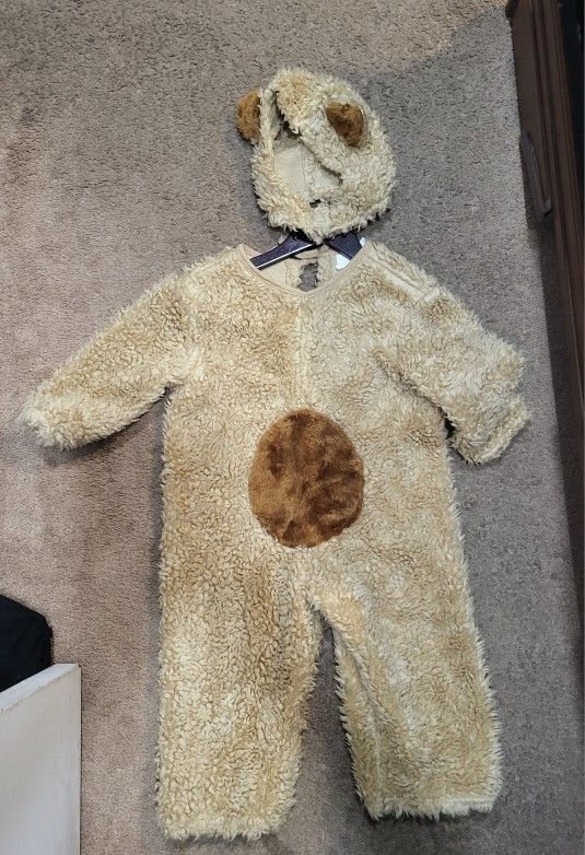 Bear Costume Size 2-4