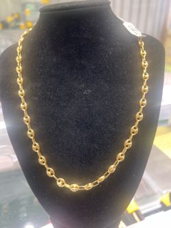 14kt yg gg chain