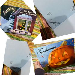 New Hardcover Kids Books Author Signed 