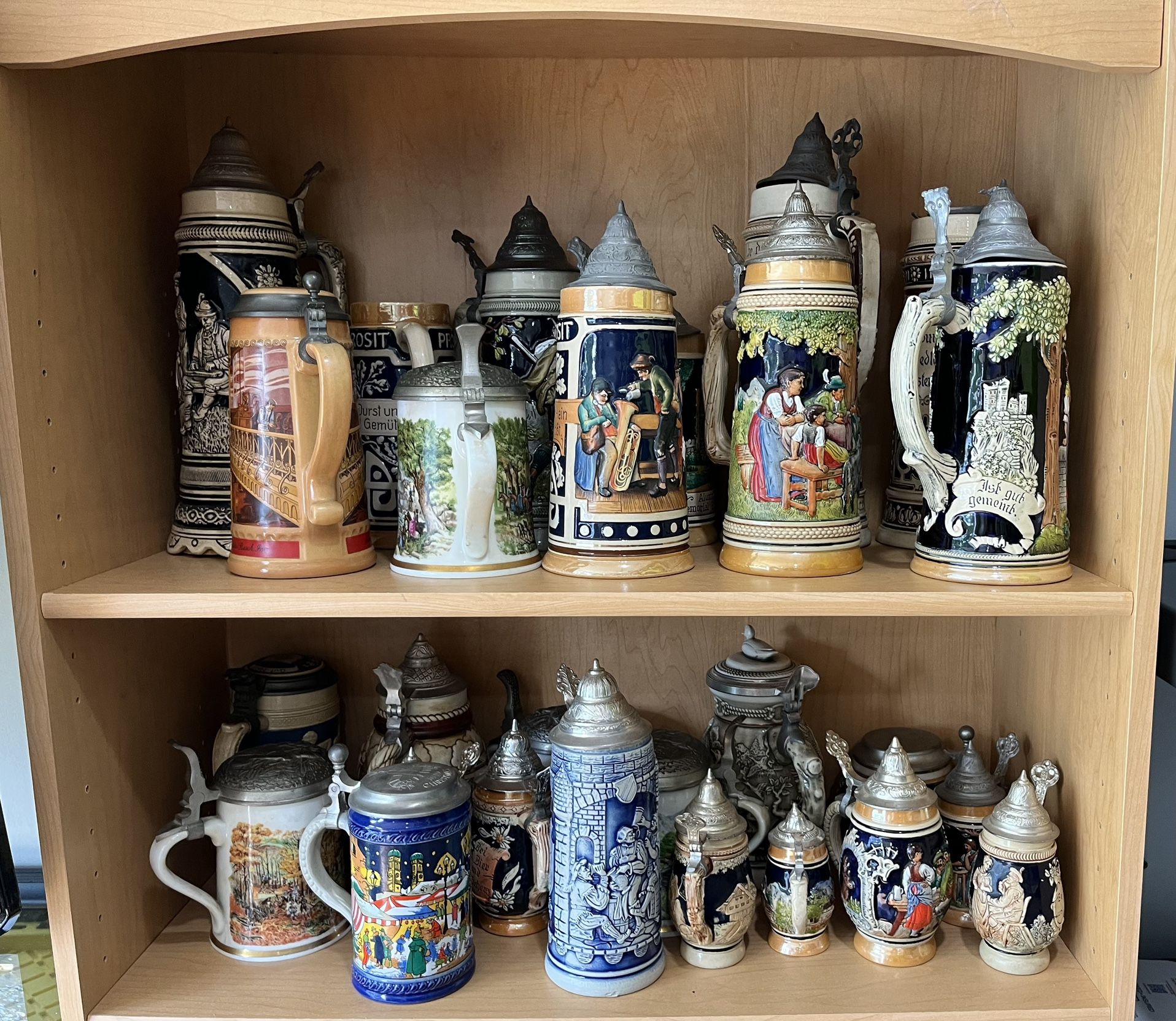 Mixed Lot Of Steins