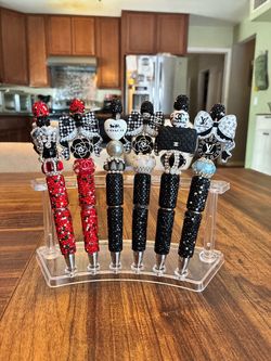BEAUTIFUL HANDMADE BLING  PENS! 💎🌸🦋  Each pen is uniquely decorated with rhinestones, crystals, beads, flowers, butterflies and beautiful jeweled d
