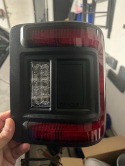 2018-2026 jeep  wrangler  flushed oracle tailights