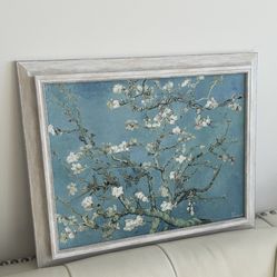 [Moving out] Framed Almond Blossoms Art Print