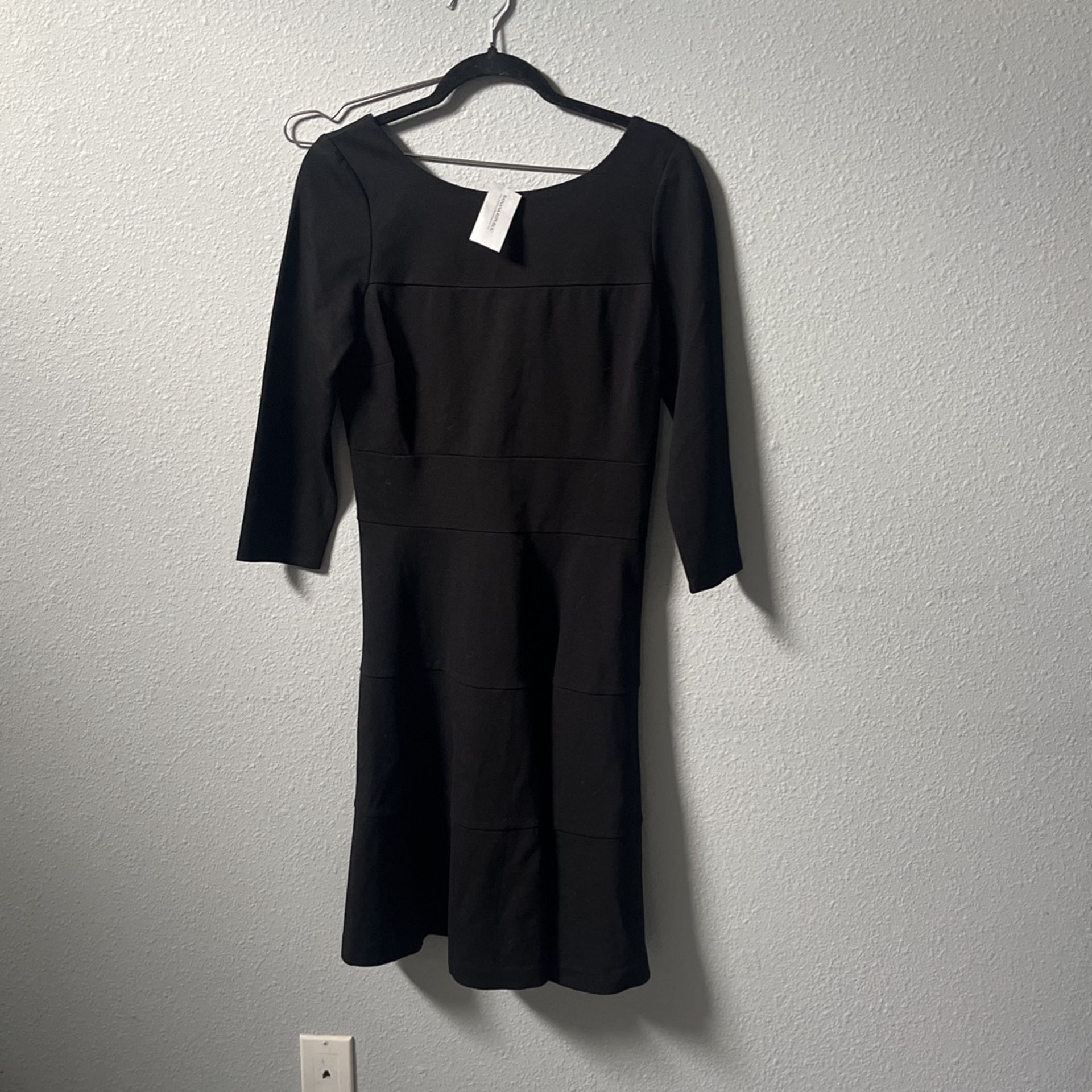 Black Cocktail Dress (Banana Republic) Size 8 Medium 