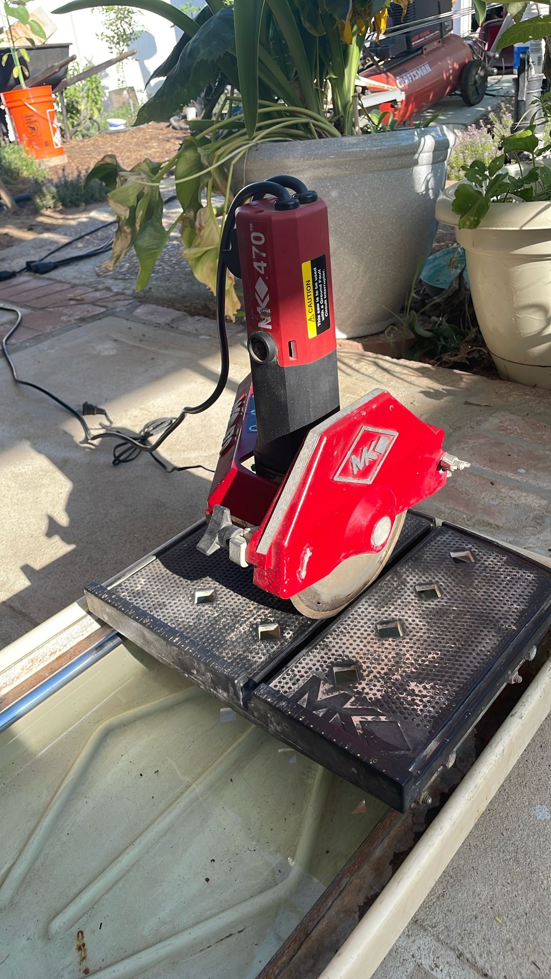 MK 470 Tile and Brick Wet Saw
