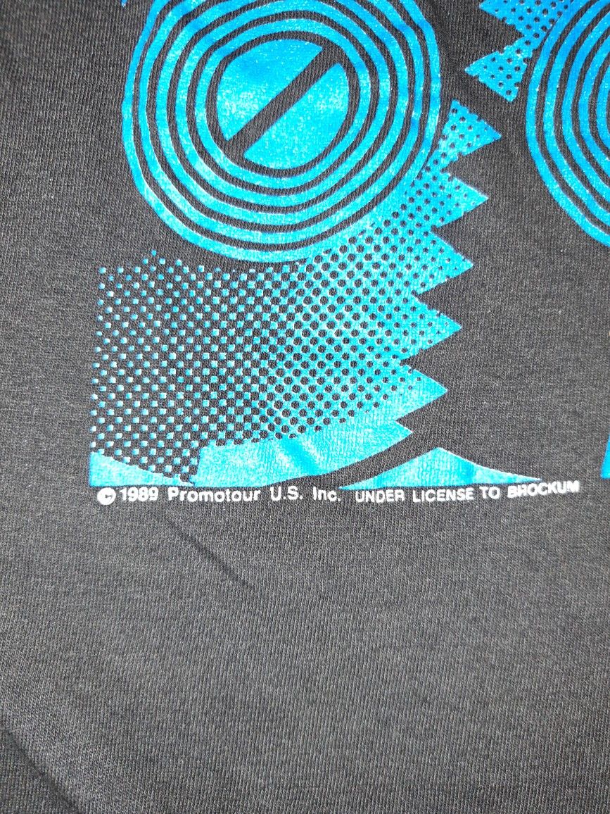 True Authentic Vintage T shirt Rolling Stones '89 Steel Wheels Tour Mick Jagger