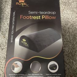 Royal Novation Semi Teardrop Footrest Pillow