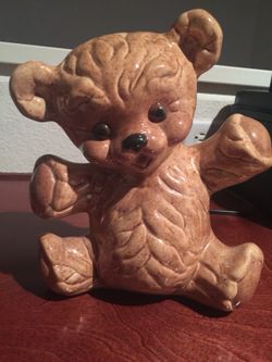 Ceramic teddy bear Medium