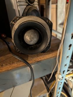 One JBL 075 tweeter