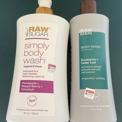 Raw Sugar Body Wash 2 For $15