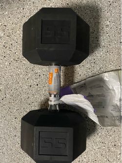 New 55lb CAP Dumbbell