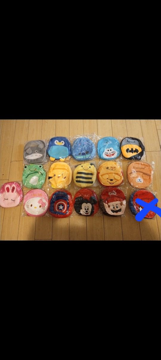 Kids Backpacks Anime 3-12 Years Old