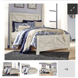 Bellaby Queen Crossbuck Panel Bed