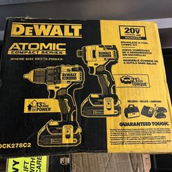Dewalt Atomic Compact Series 20 V Combo Pack