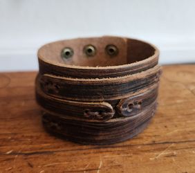 New Leather Cuff Bracelet