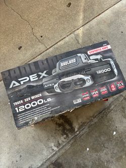 BADLAND APEX 12,000 LB Winch – Synthetic Rope