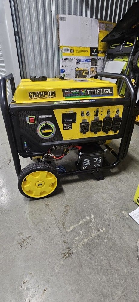 Champion 11500 watts tri fuel generator