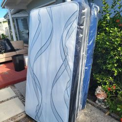 NEW TWIN MATTRESS AND BOX SPRING -- Also Available In All Sizes.