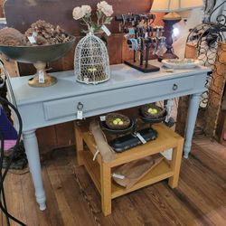 Light Gray Console Table