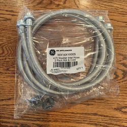 General Electric GE 4' Washer Inlet Hoses 2 Pack Hot and Cold Part # WX14X10005