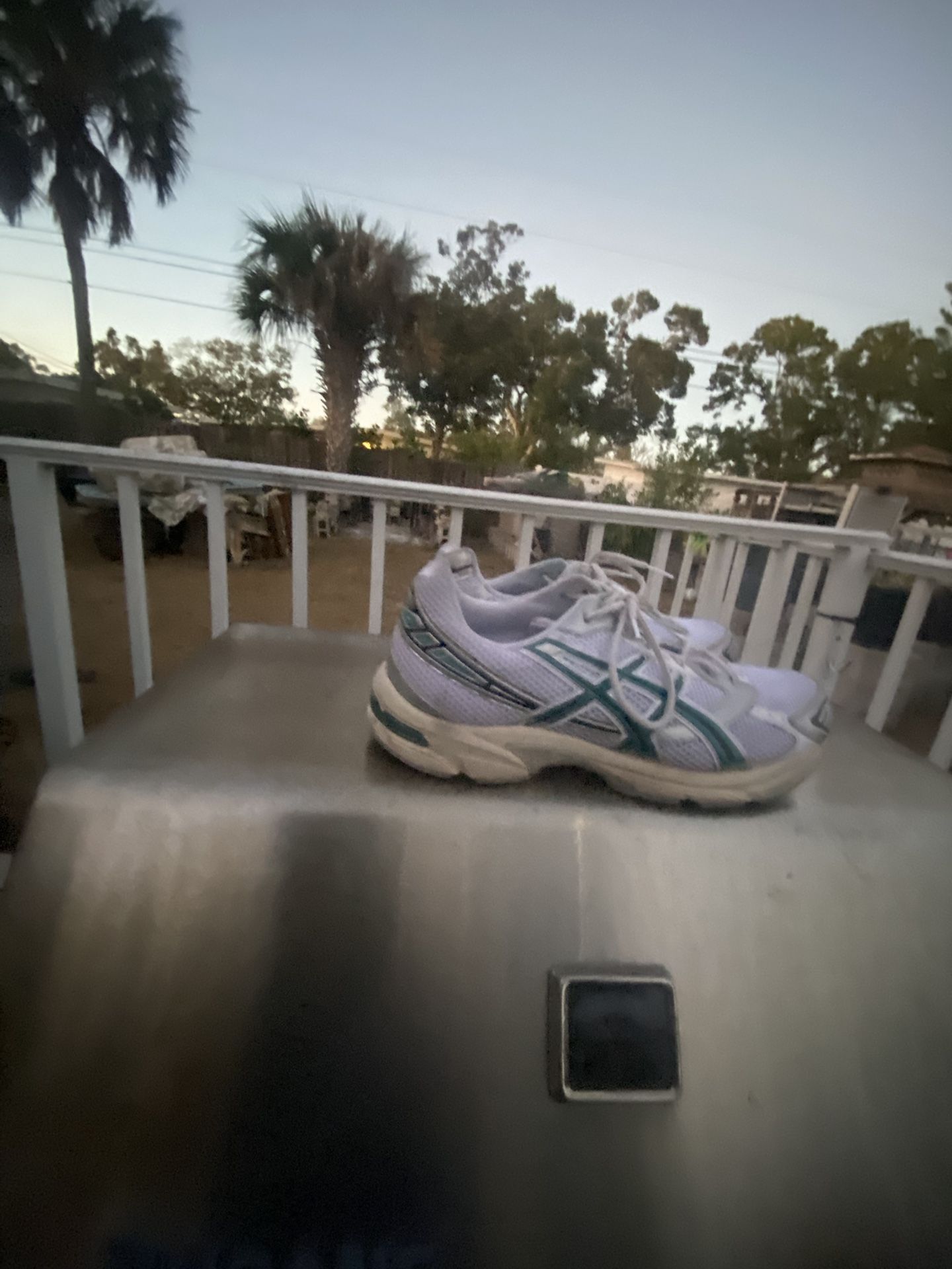 Asics GEL-1130 Rainy lake green