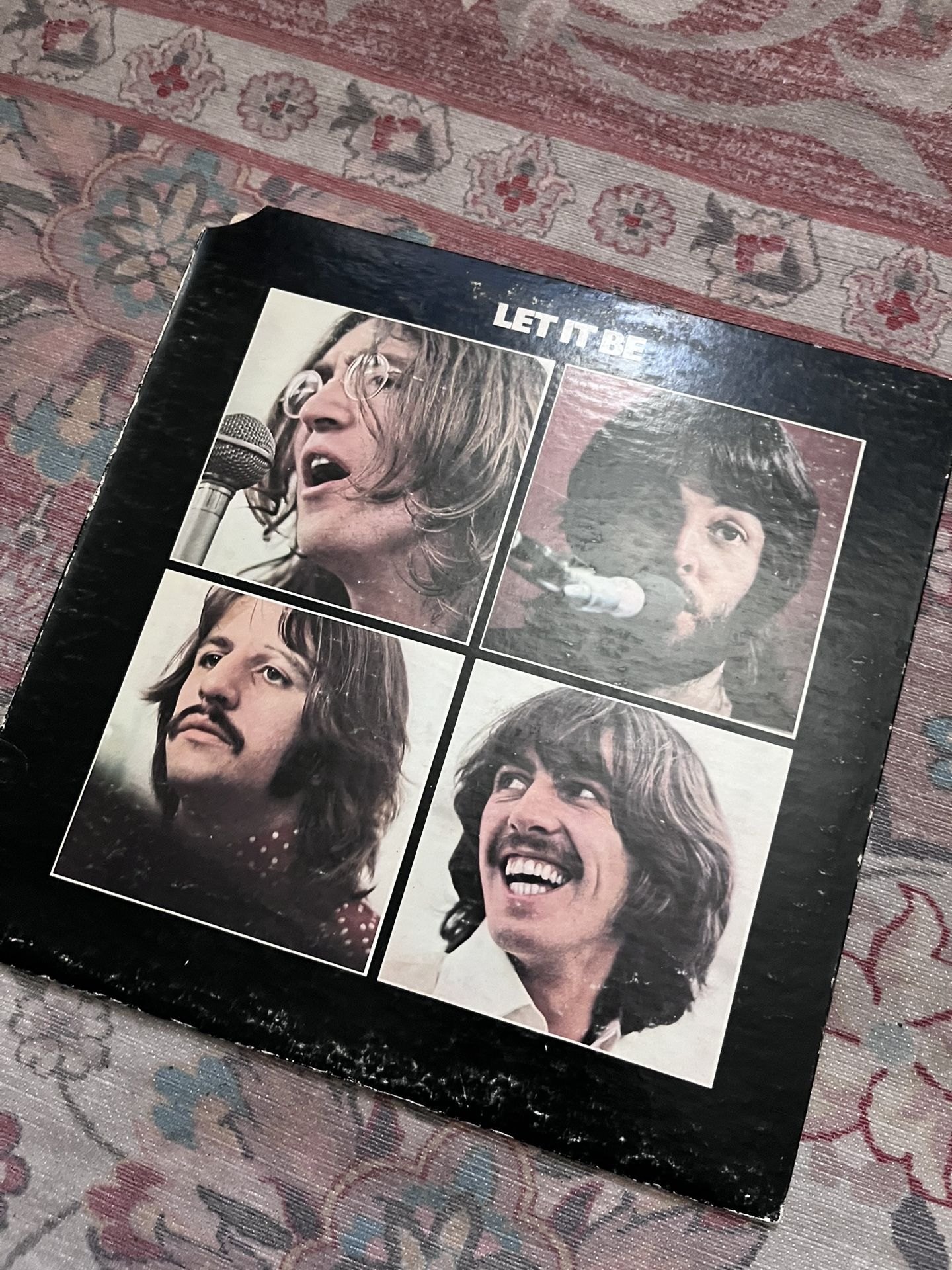 Vinyl Records - The Beatles- Let It Be- Original 1970 Pressing-AR-34001