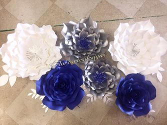 Paper flowers flores de papel