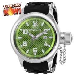 Invicta Pro Diver Swiss Ronda 515 Caliber Men's Watch - 51.5mm, Steel, Black (36980)