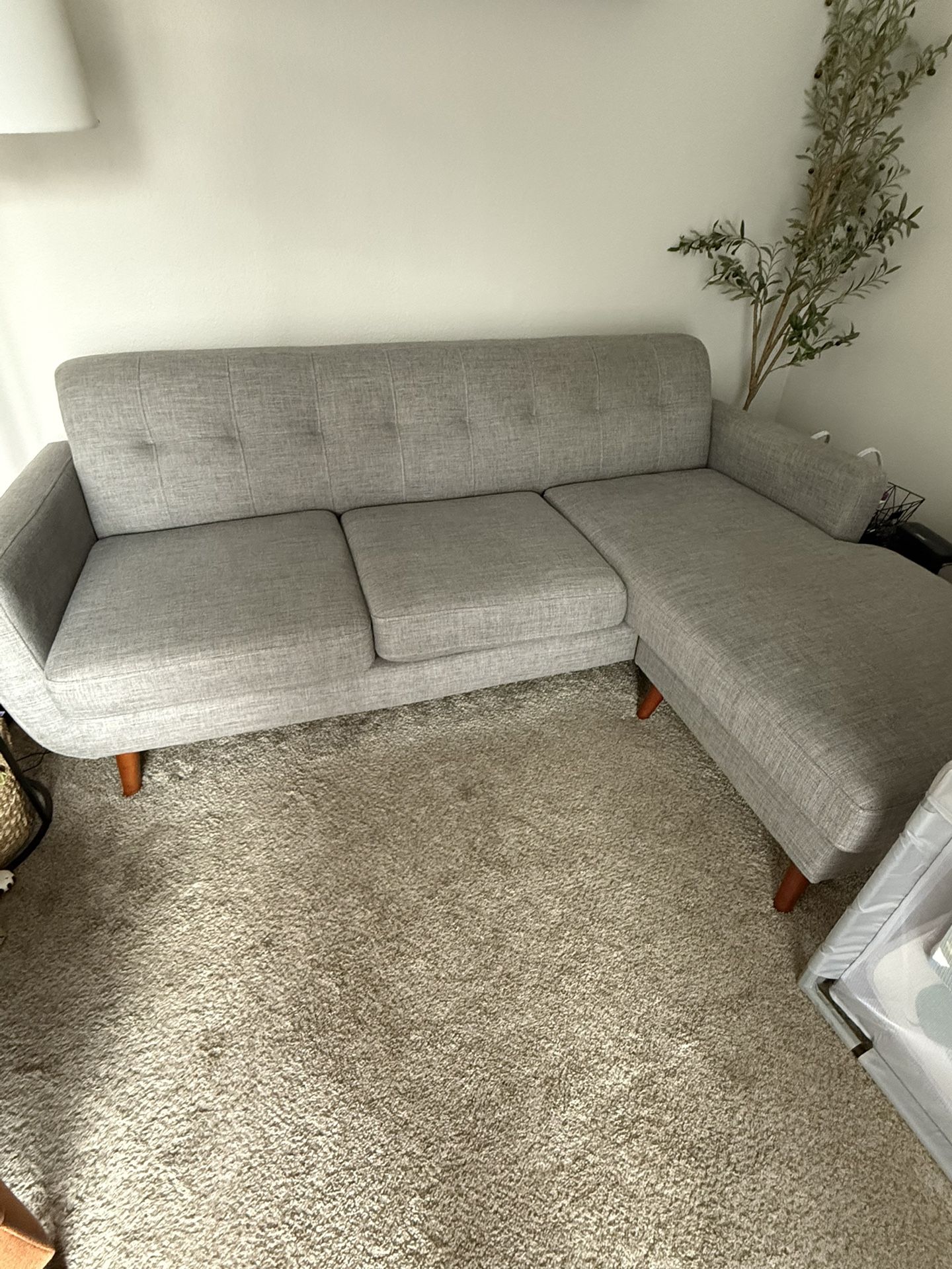 Sectional Gray Sofa