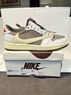 Nike Jordan 1 Low Travis Scott Reverse Mocha Size 13