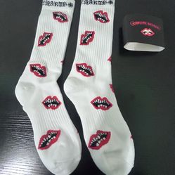 Chrome Heart Socks White 