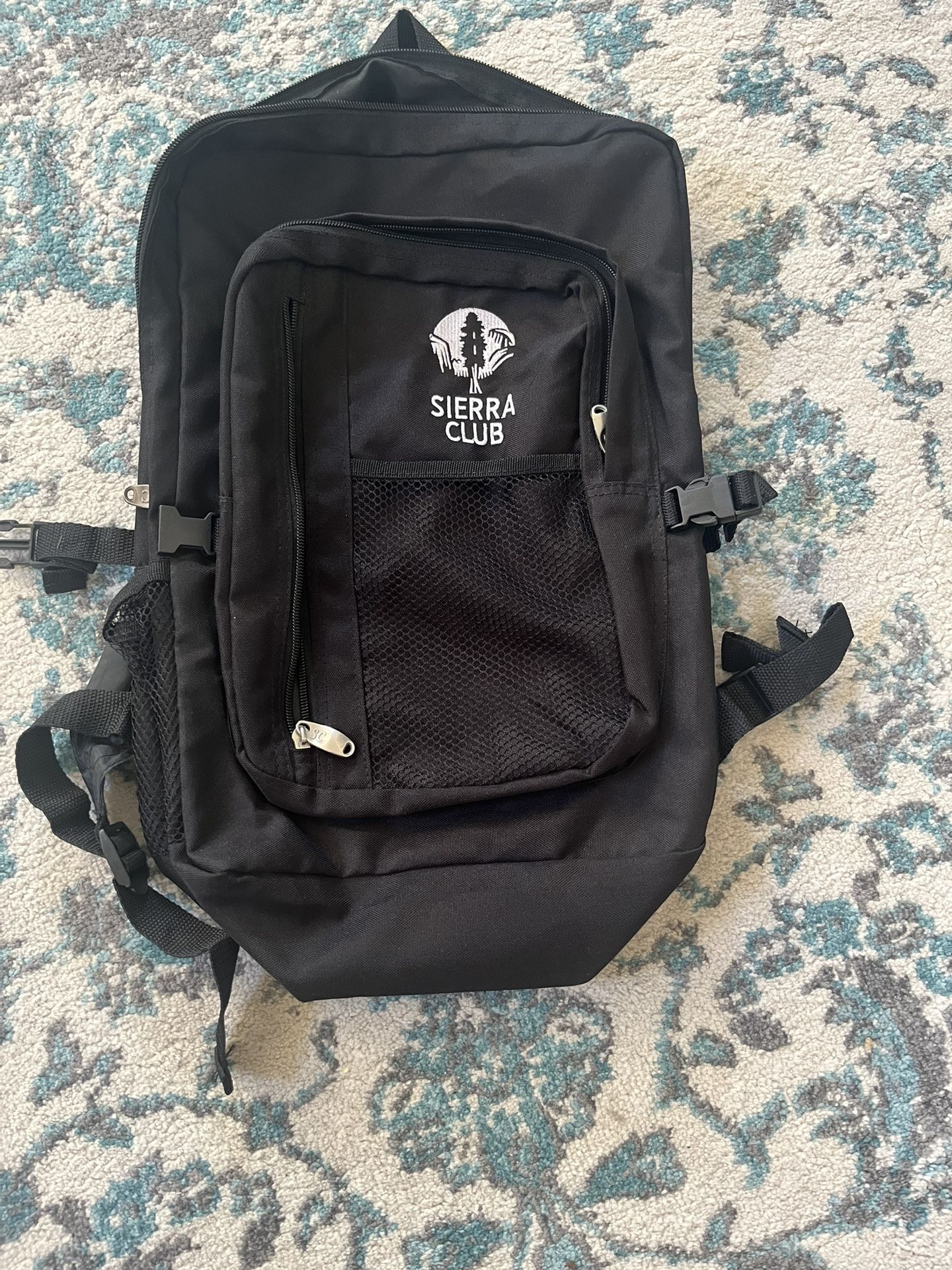Black Sierra Club Backpack 
