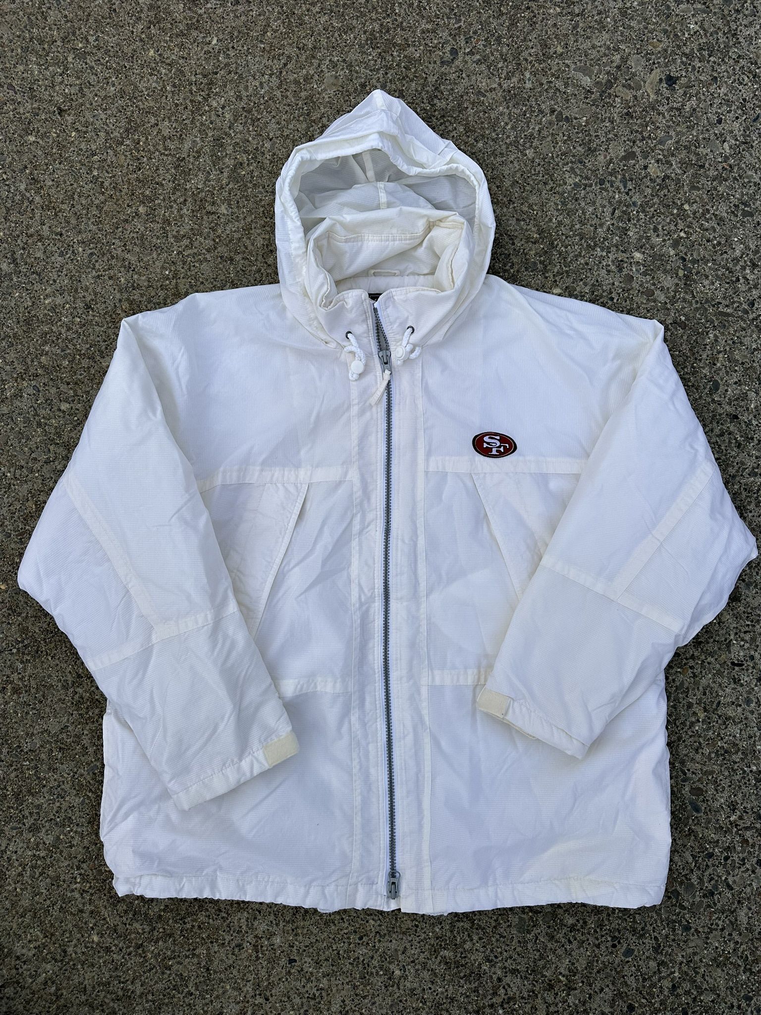 Vintage 90s Spotlight NFL SF 49ers Full Zip Jacket XL
