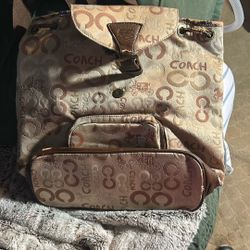 Back Pack Coach Bag