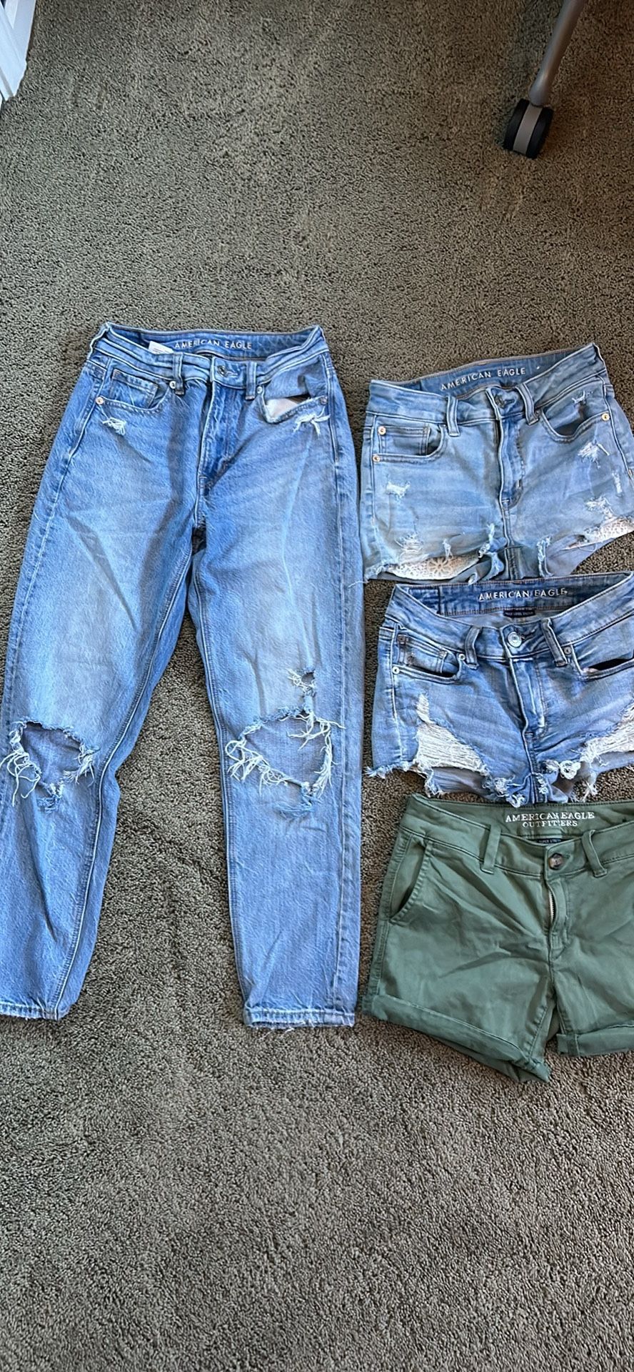American Eagle Mom jeans And Shorts