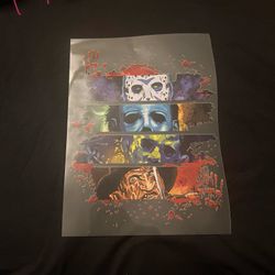 Horror/Halloween Tshirts Or Tote Bag