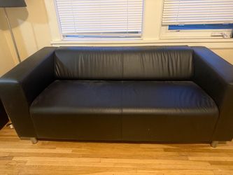 Black couch