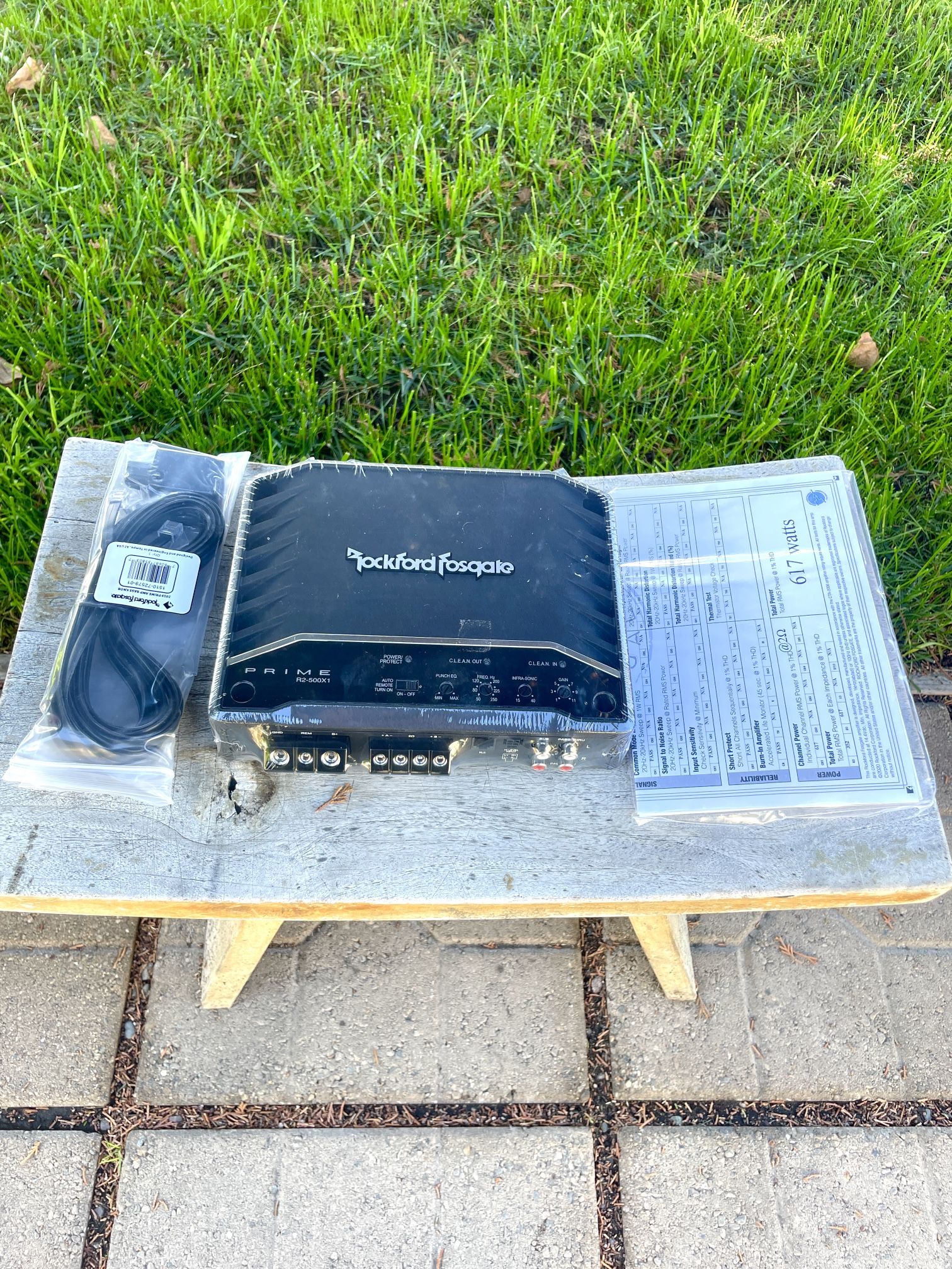 Rockford Fosgate 500.1 Amplifier New Sealed Nuevo No Bs 