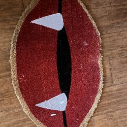 Vampire Lips Outdoor Mat