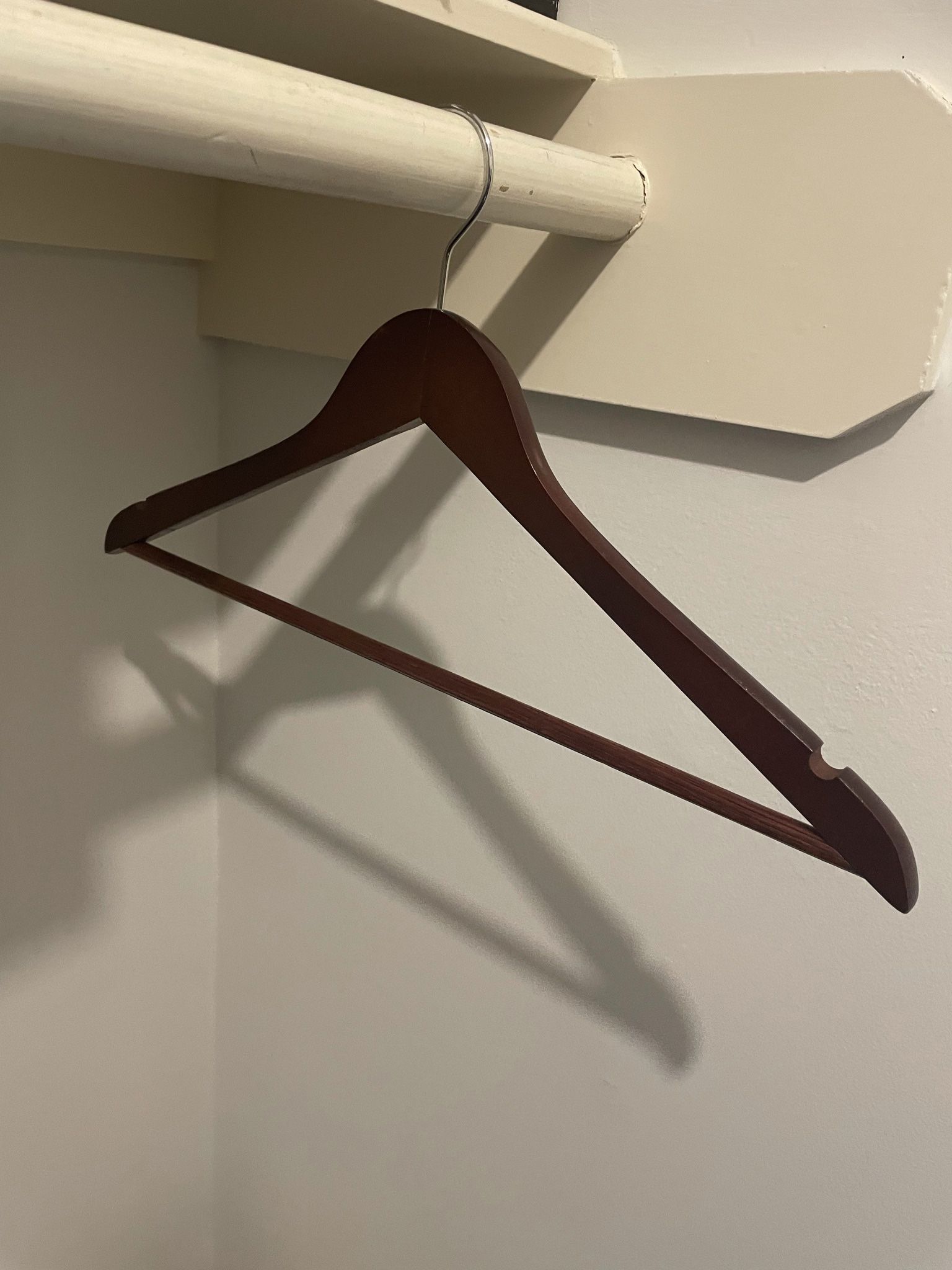 30 Amazon Cherry Wood Suit Hangers New