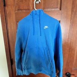 Blue Nike Zip up