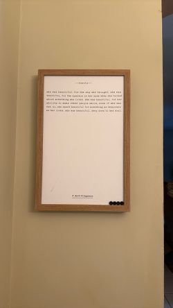 Modern farmhouse Frame With Quote