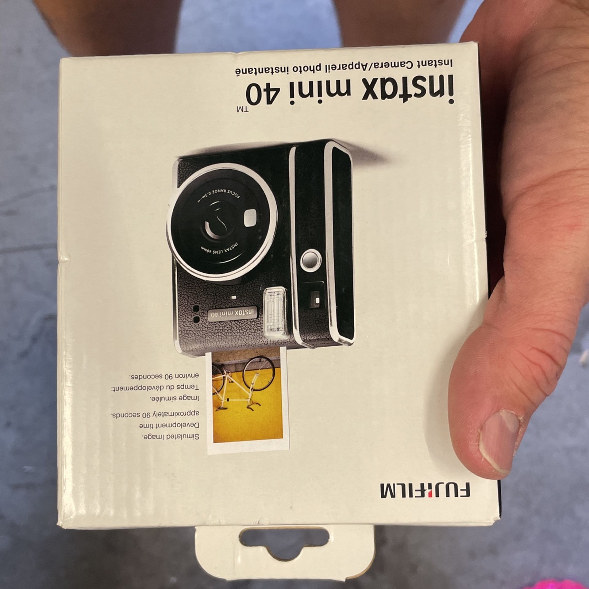 Instax Mini 40 Instant Camera/ Polaroid 