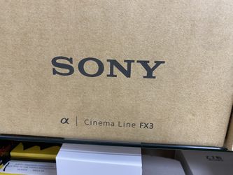 Sony FX3a Cinema Body Limited Time Sale