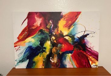 Canvas wall art