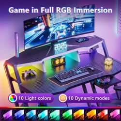 RGB GAMING DESK