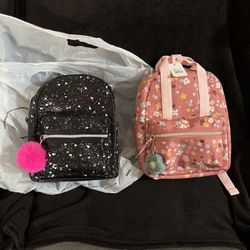 Claire’s Sparkly Cute Backpack 🎒 10”  Or Flowers 🌸 $15 Each ! More Claire’s In Profile 
