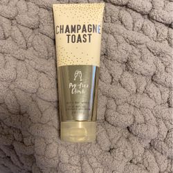 champagne toast lotion 