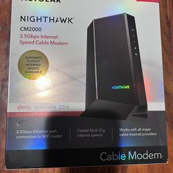 Netgear Nighthawk Cable Modem