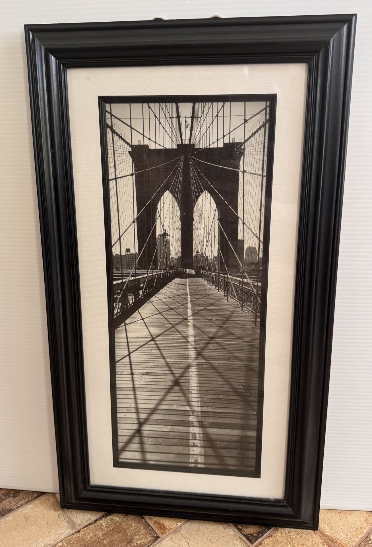 Brooklyn Bridge Framed Print